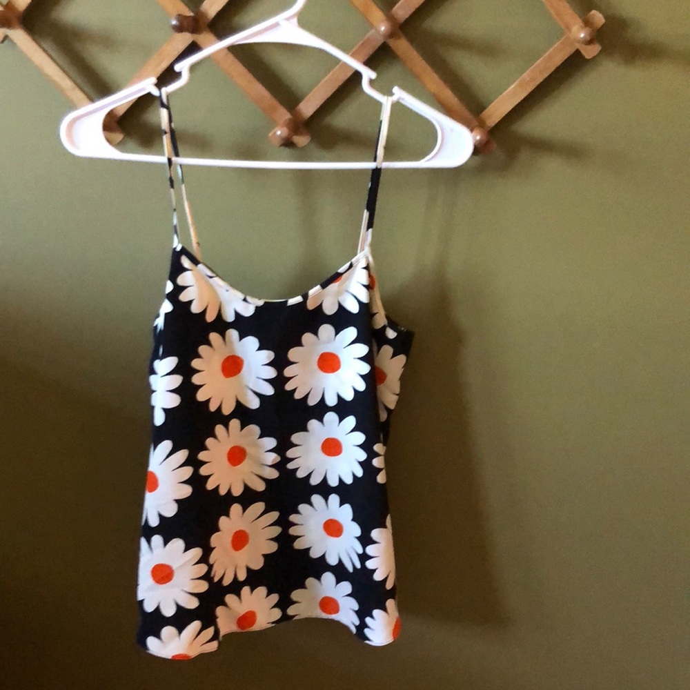 Topshop Daisy Silk Blouse